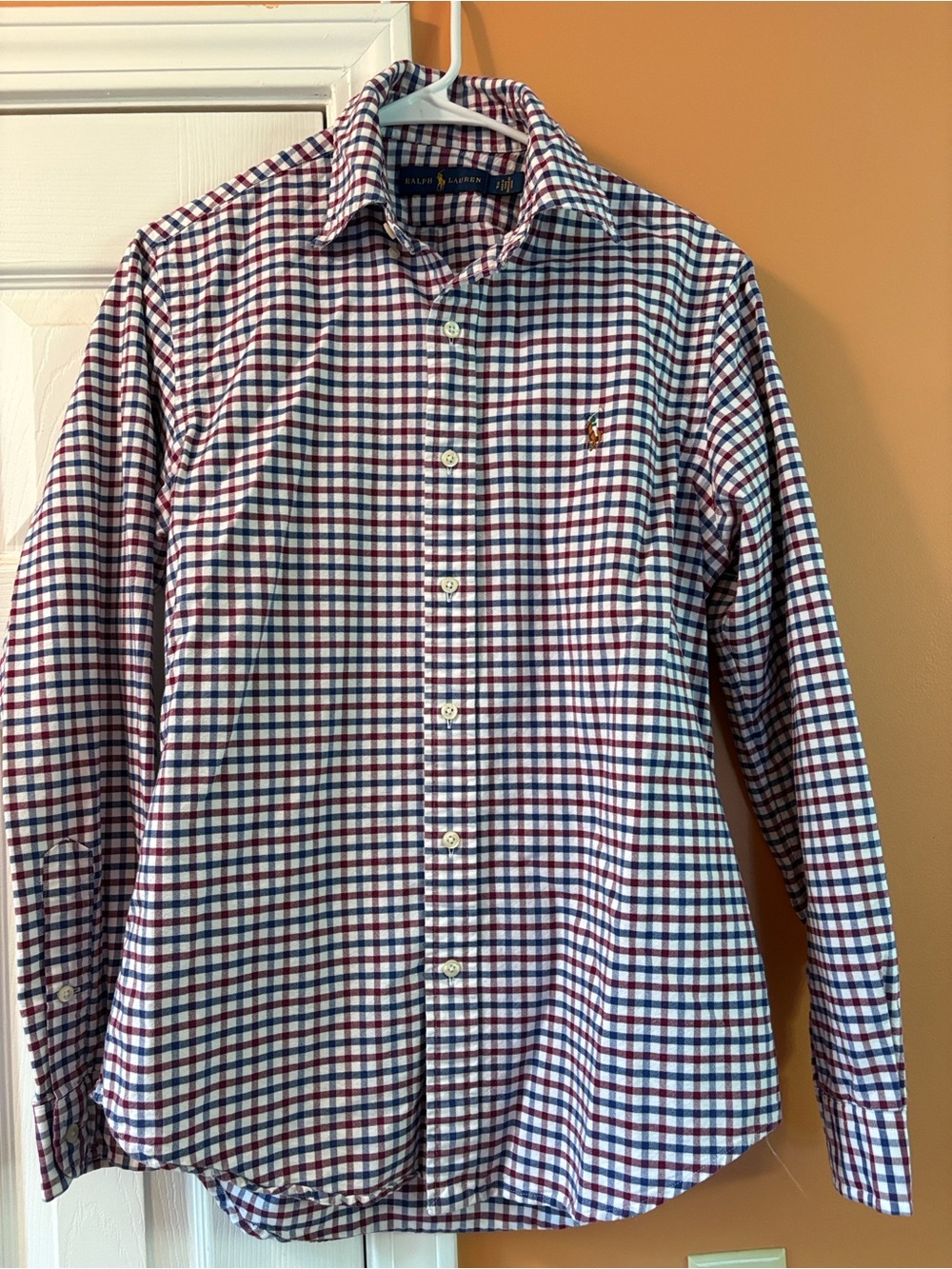 3 dress shirts - Ralph Lauren, JCrew, Banana Republic